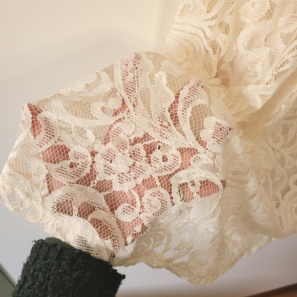 White Lace Mini Dress, Pins & Needles - Picture 8 of 10